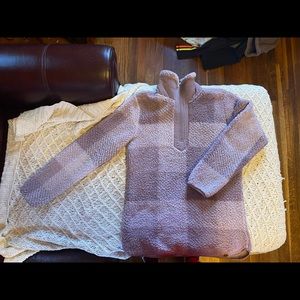 LIV Outdoor Lavender Buff Check Sherpa S